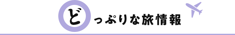 どっぶりな旅情報