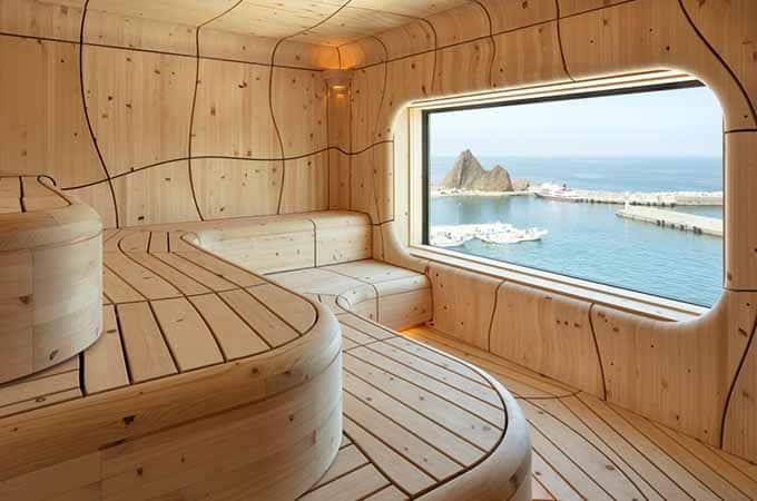 サウナの一例（イメージ）