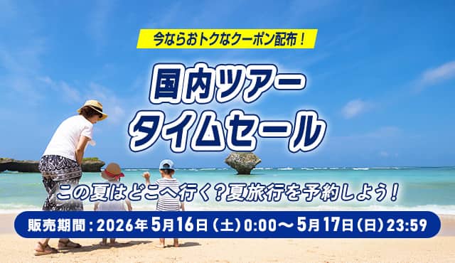 タイムセール！ 国内ツアータイムセール|ANA