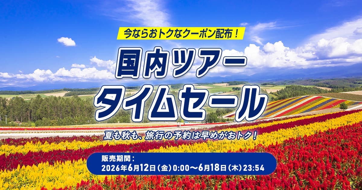 国内ツアータイムセール 北陸|ANA