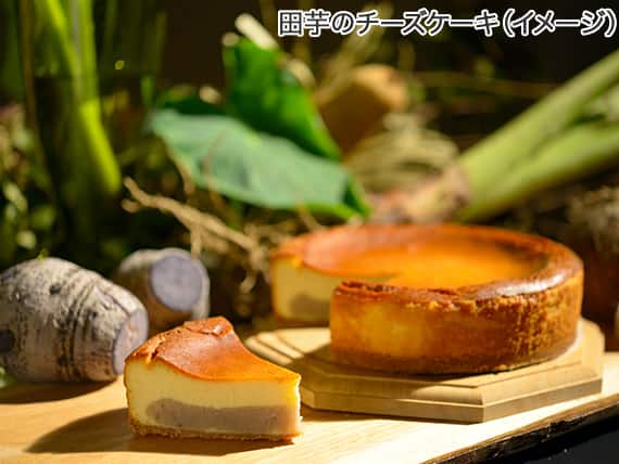 田芋のチーズケーキ（イメージ）
