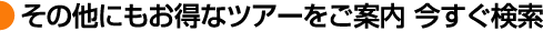 その他にもお得なツアーをご案内 今すぐ検索