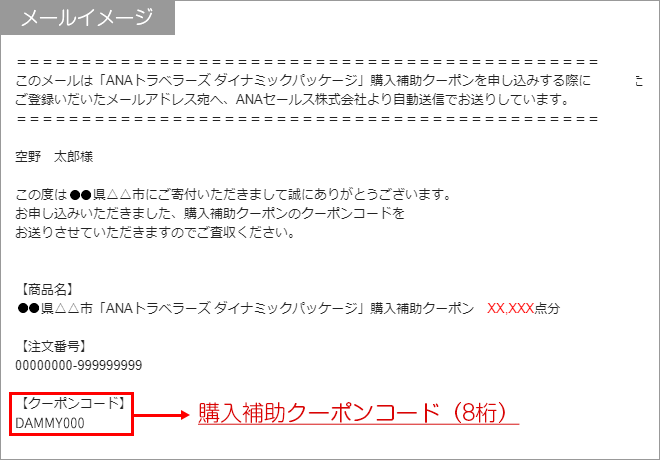 ふるさと納税 購入補助クーポン利用のご案内 Anaトラベラーズ ダイナミックパッケージ 国内ツアー Ana