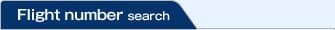 Flight number search