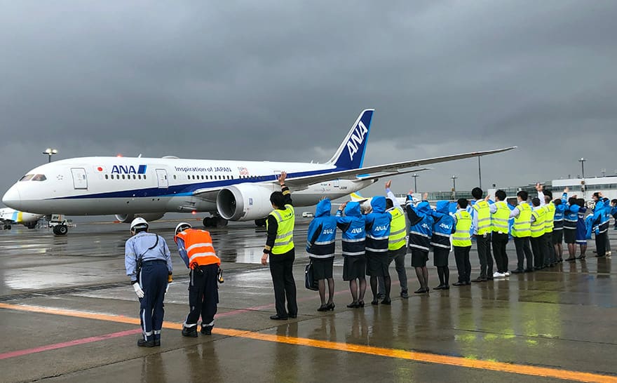 オールノット 【希少】ANA 全日空 フライトタグ 787 就航10周年 - 通販