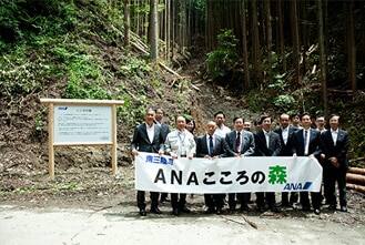 Forestation in Minami Sanriku