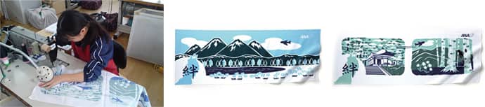 Tenugui Towels to Support Reconstruction in the Disaster Area