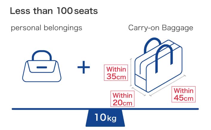 Carry-on Baggage Size and Rules|Domestic Flights|ANA