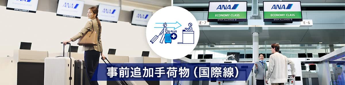 事前追加手荷物（国際線）