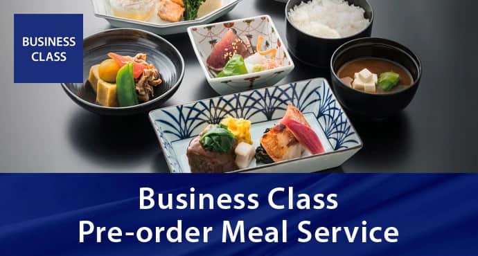 Business Class Pre-order Meal Service