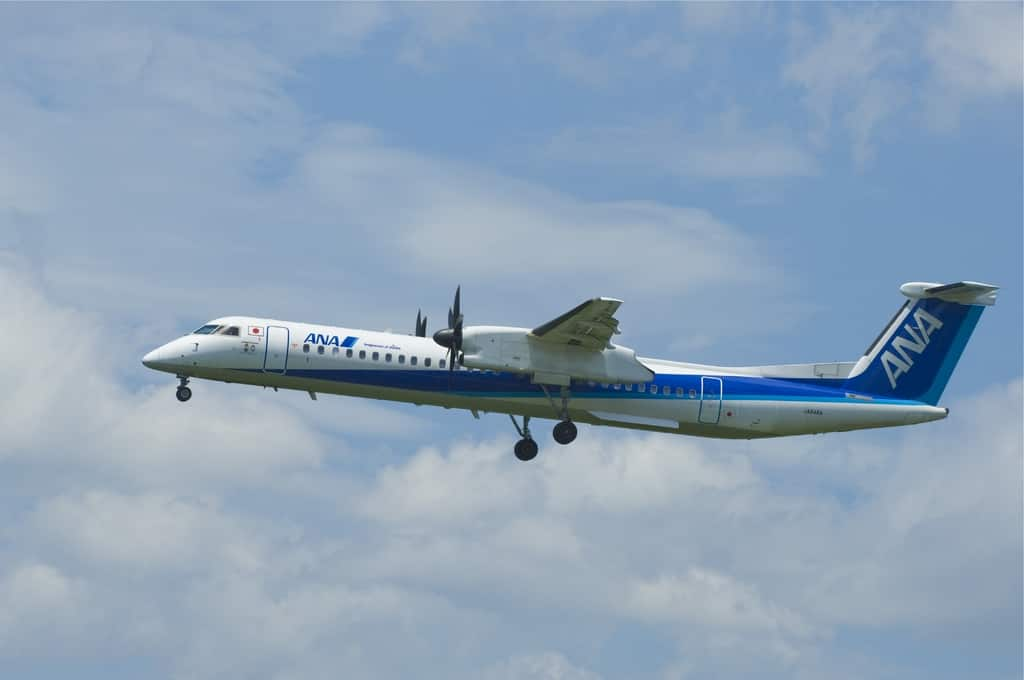 Dash 8-400の機内エンターテイメントについて|ANA