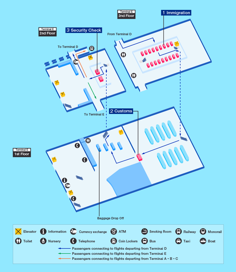 Bush Intercontinental Airport Map