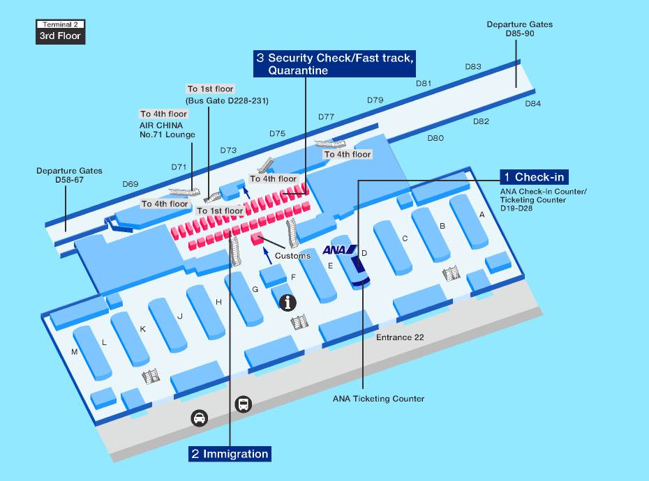 shanghai international airport terminal map