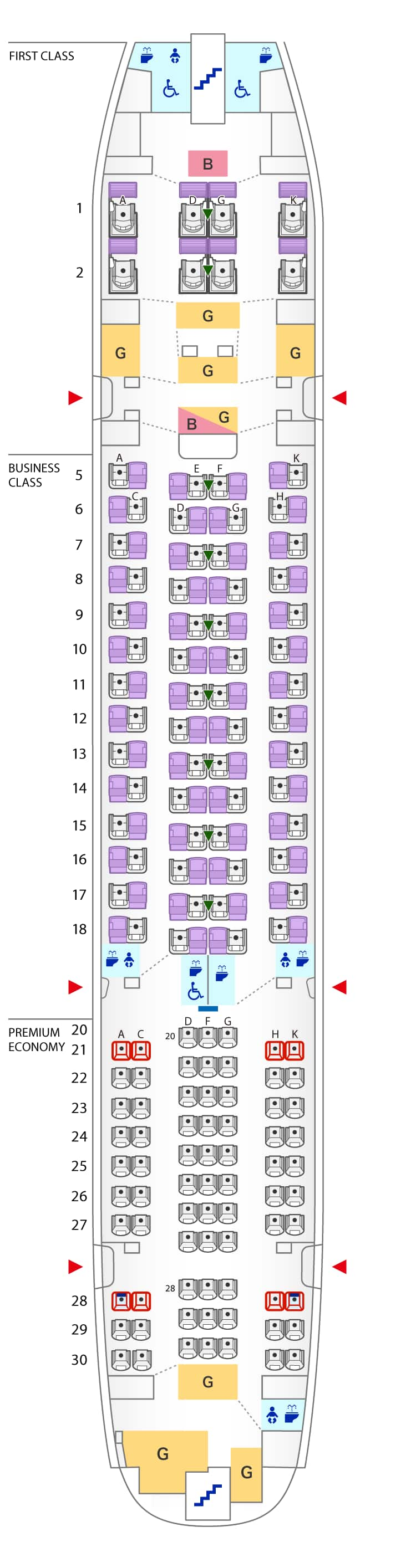 Airbus A380 800 388 Configuration