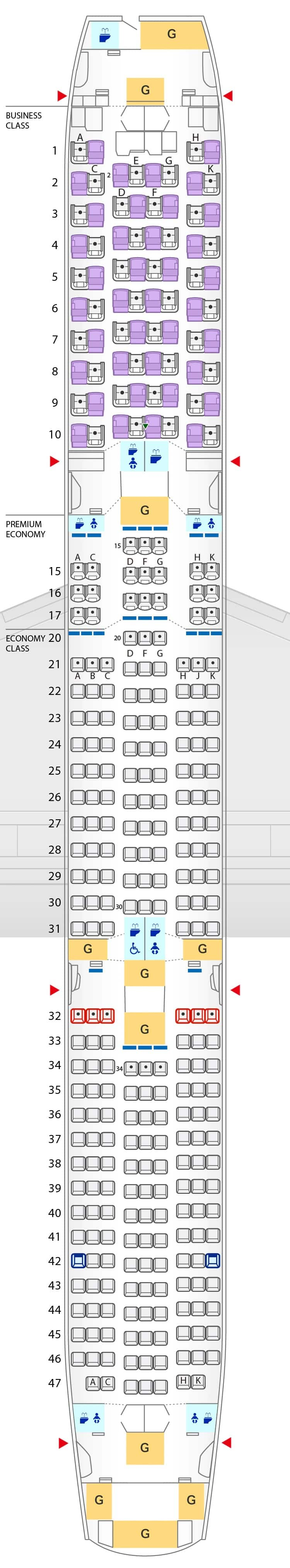 Klm Boeing 787 9 Seat Layout Tutorial Pics