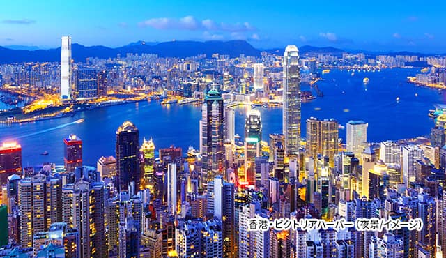 香港・ビクトリアハーバー（夜景/イメージ）