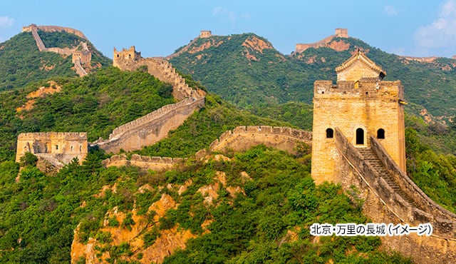 北京・万里の長城（イメージ）