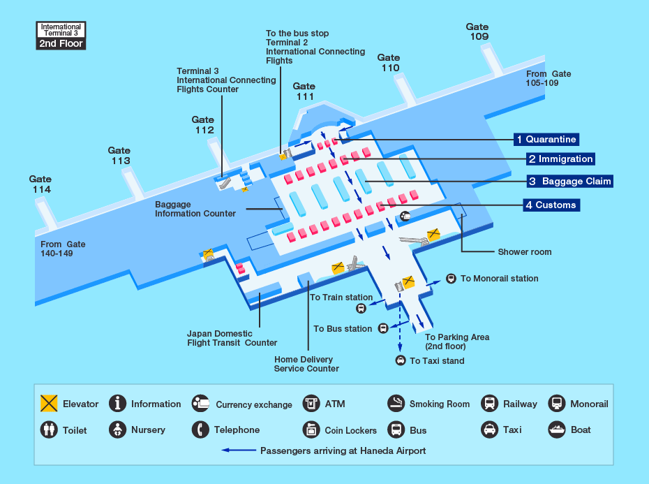 Tokyo International Airport (Haneda) | Airport Guide [International ...