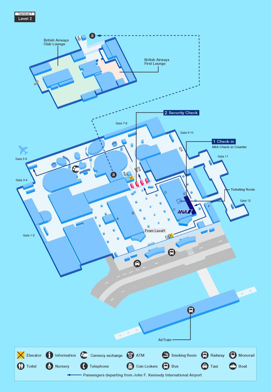 Guide For Facilities In New Yorks John F Kennedy International