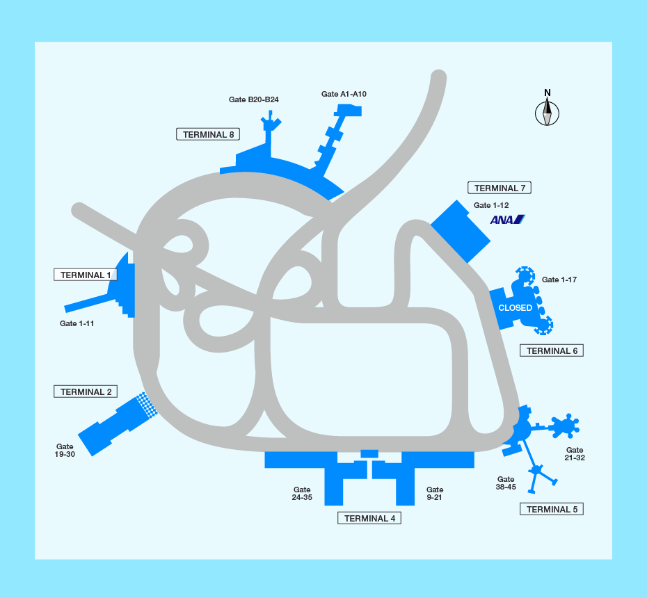 Jfk Terminal Arrivals Map