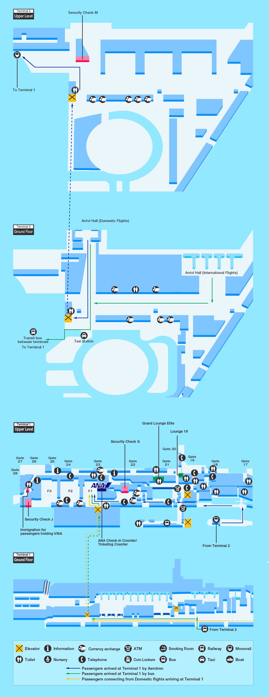 mexico city airport code map