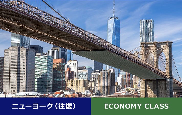 ニューヨーク（往復） ECONOMY CLASS
