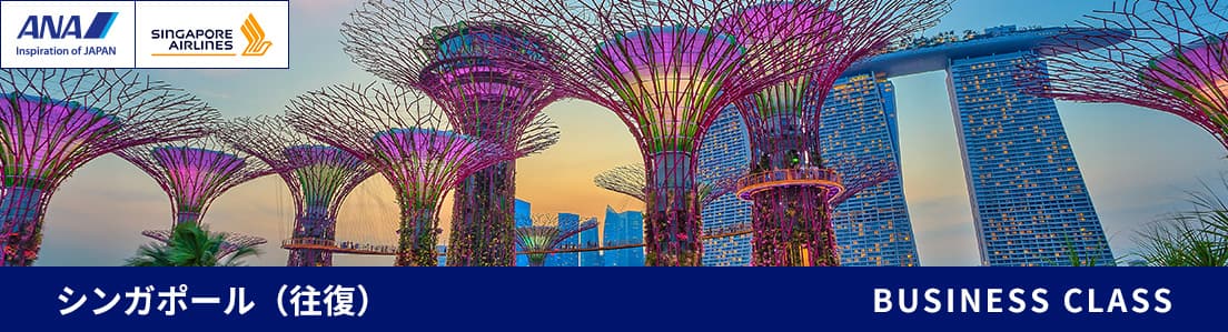 シンガポール（往復） BUSINESS CLASS