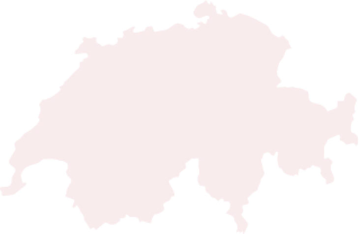 スイスの地図イメージ