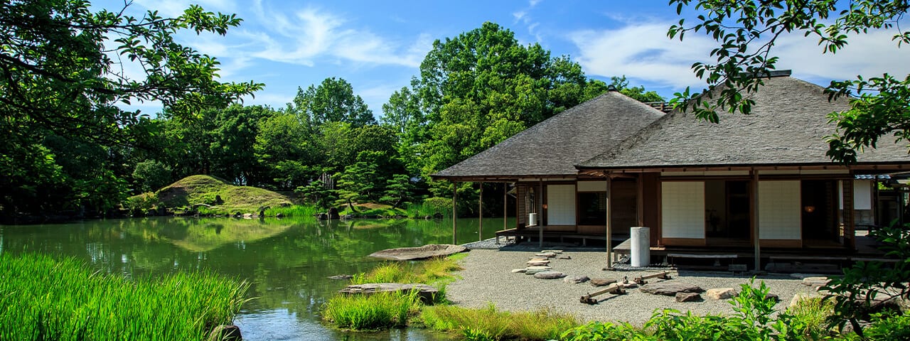 养浩馆庭园福井藩主松平家的名园 Ana