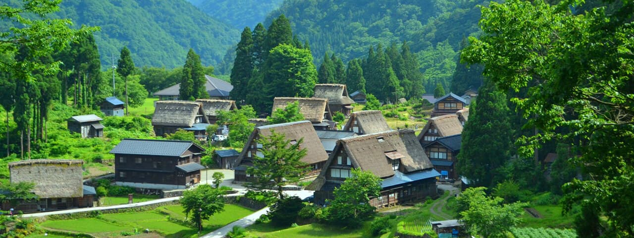 五个山合掌造村落- Japan Travel Planner - ANA