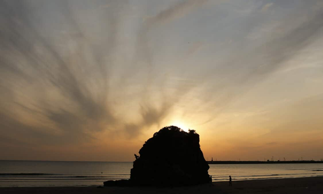 日が沈む聖地出雲 Ana