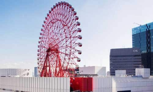 梅田のランドマーク 赤い観覧車から見る大阪空中大パノラマ Ana