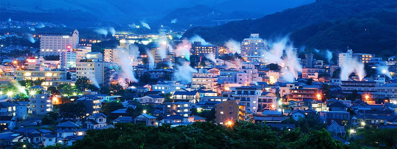 Beppu Oita The Most Source Hot Springs And The Largest Hot Spring Water Output In Japan Ana