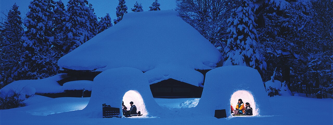 Feel At Ease Experiencing A Traditional Kamakura Festival In Snow Country In Yokote City Akita Prefecture Ana