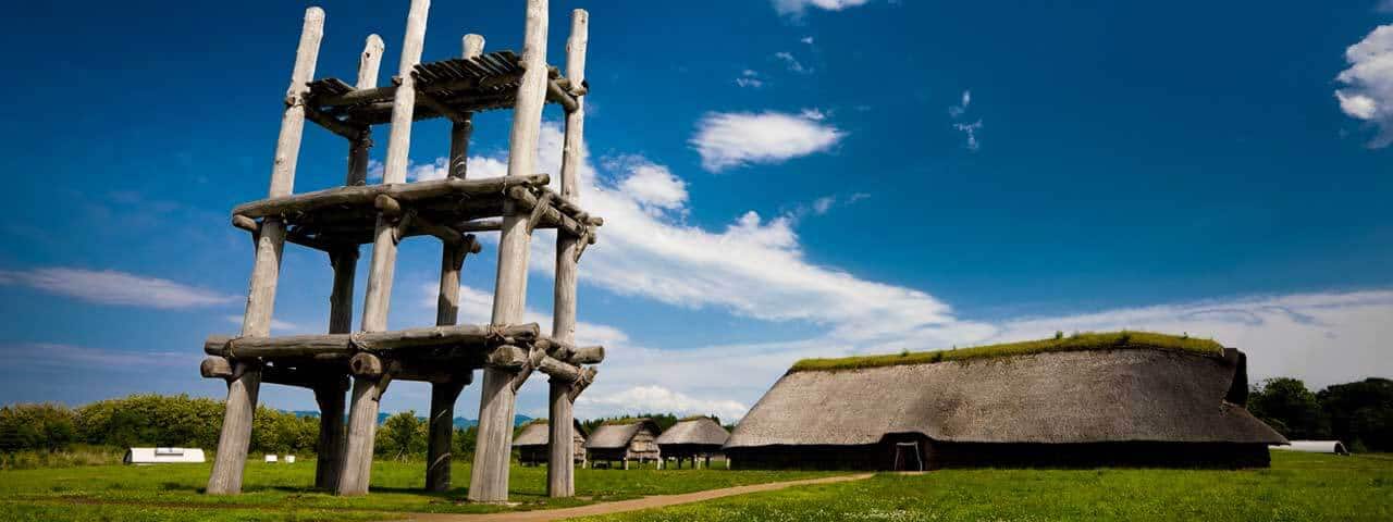 在公元前3 千年的大型村落遗迹青森县三内丸山中来一场浪漫之旅- Japan