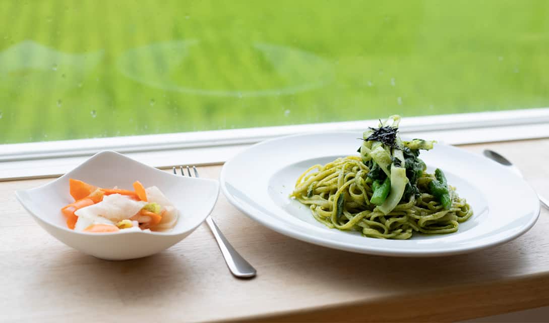 kyoto d:matcha pasta lunch
