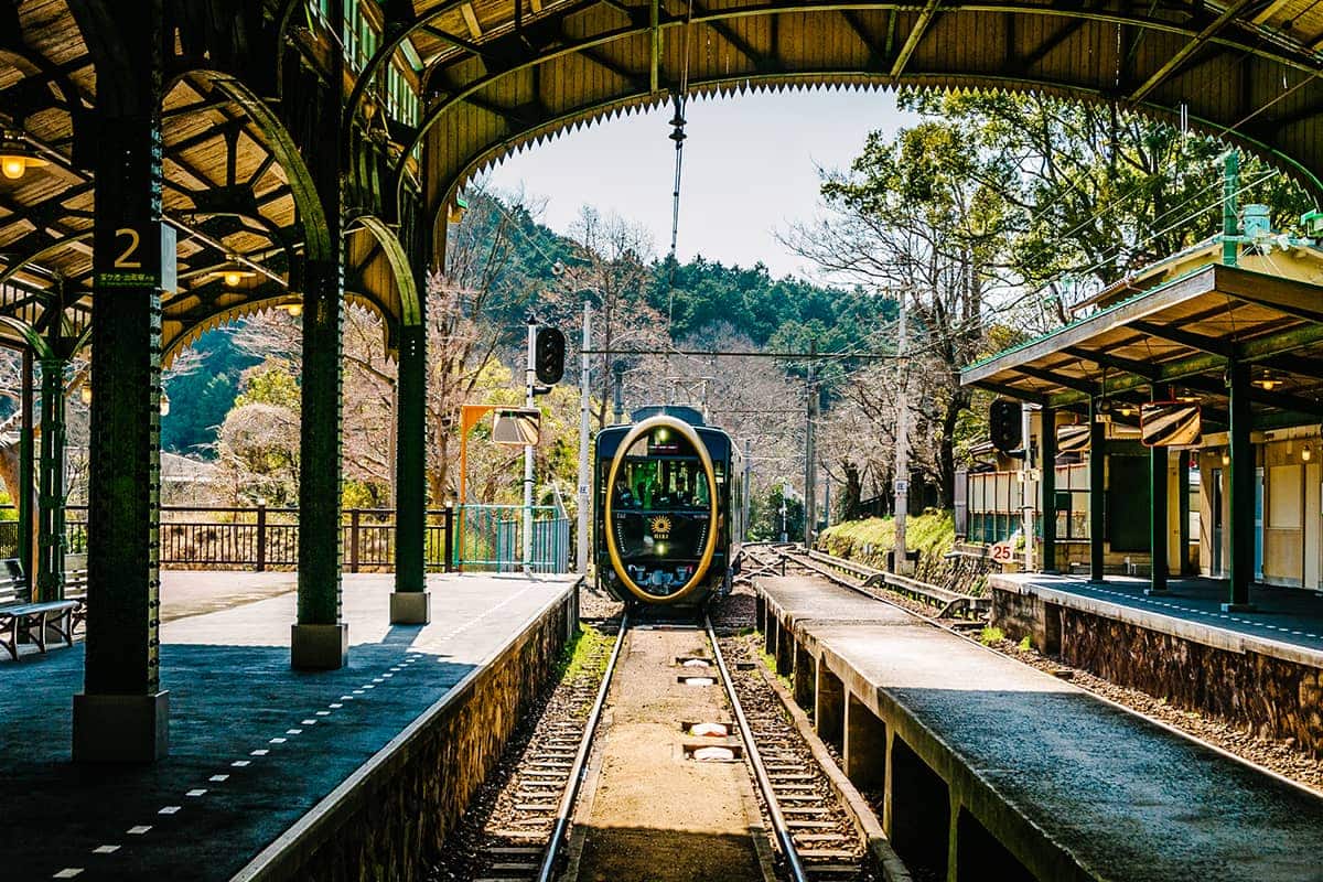 (photo) HIEI sightseeing train on Eizan Electric Railway 5