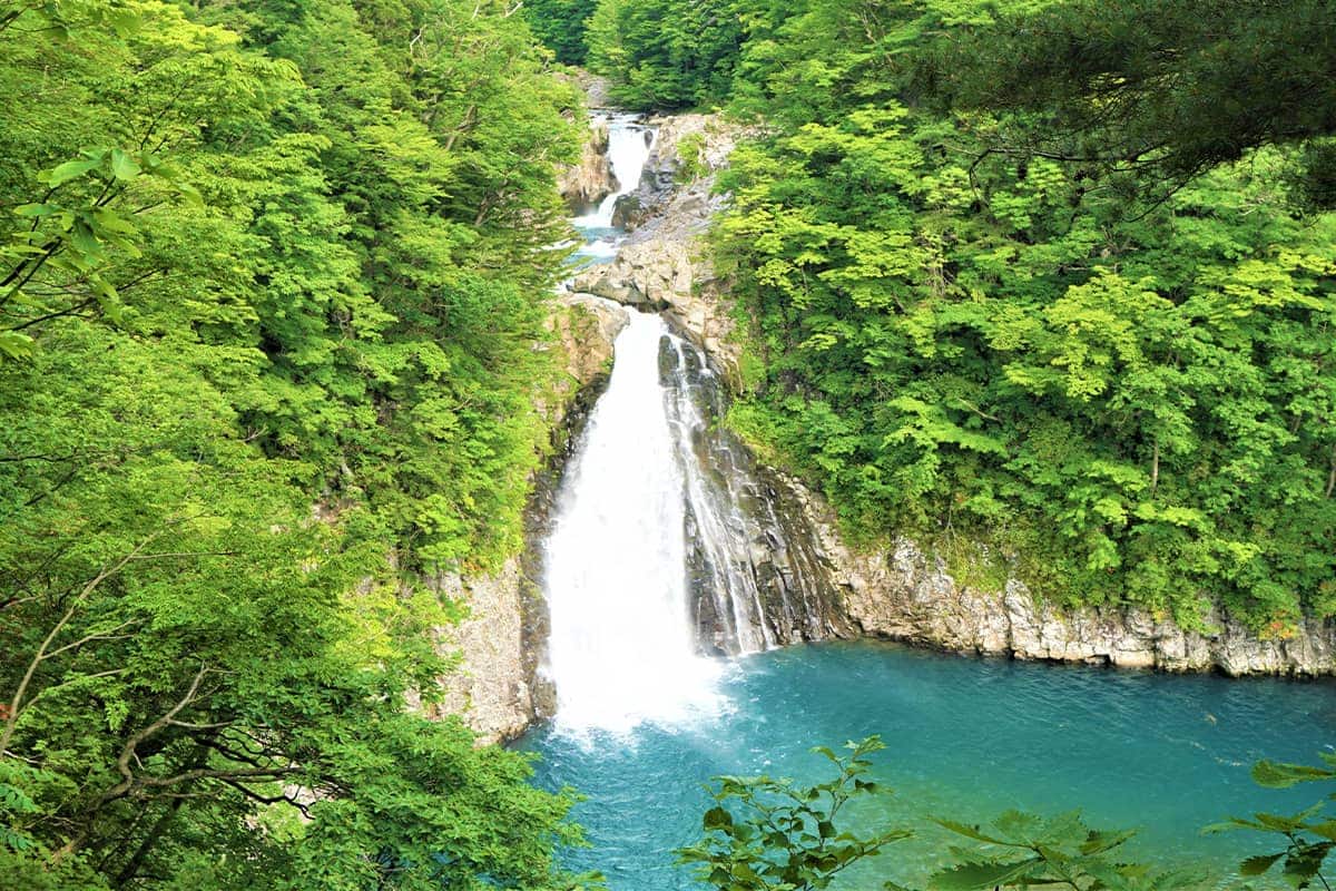 (photo) Mototaki Underflow and Mount Chokai 6