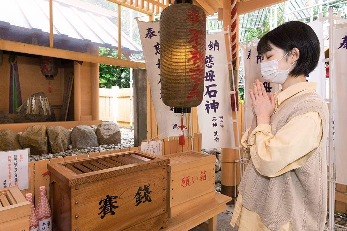 (写真) 石神さん（神明神社） 2