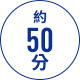 約 50 分