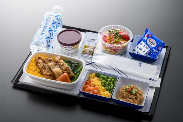 機内食の写真