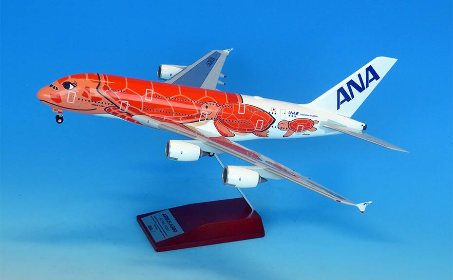JCWings 1/200 ANA A380 フライングホヌ3号機 JA383A JCWings 1