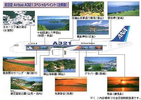 A321スペシャルペイント左側