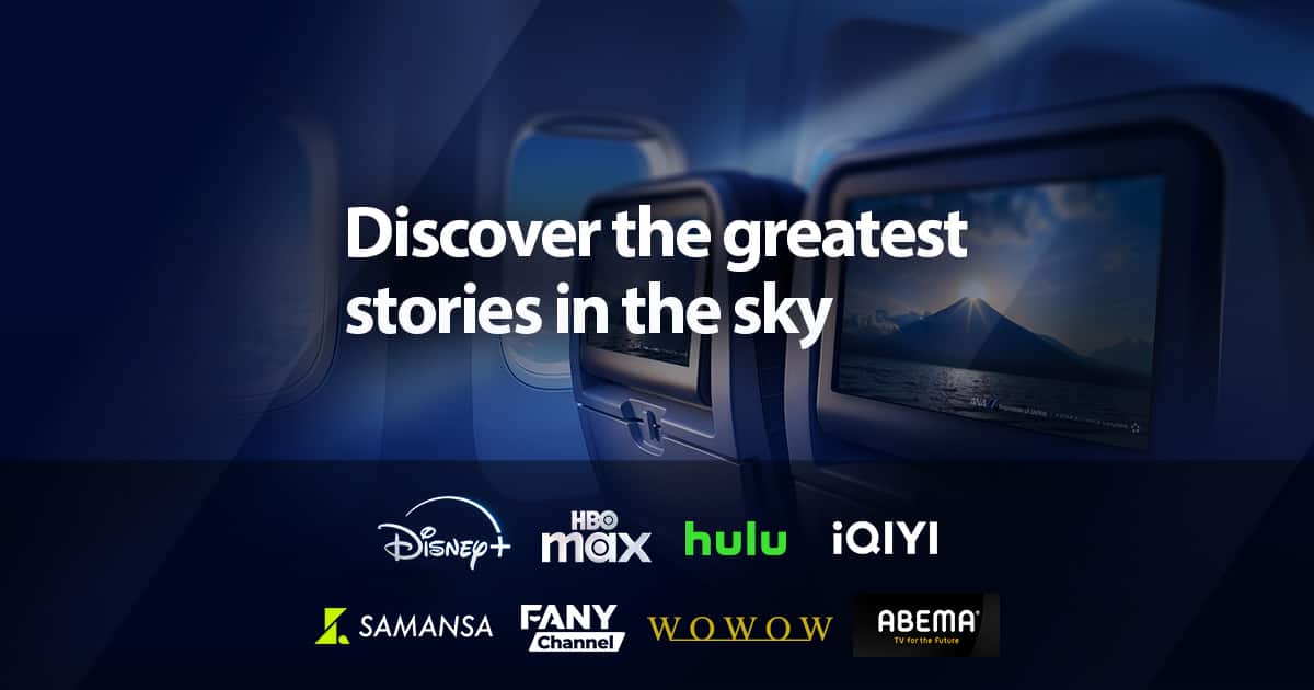 Flight Streaming ANA In-Flight Entertainment welcoming onboard the content from leading ...