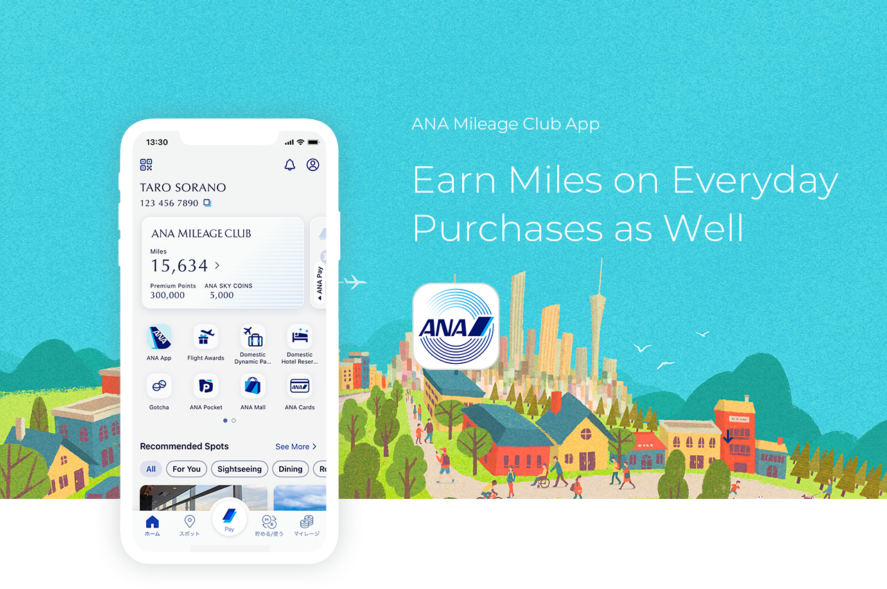 ANA Mileage Club App Earn Miles on Everyday Purchases as Well. ANA Mileage Club App Revamped as of October 20!
