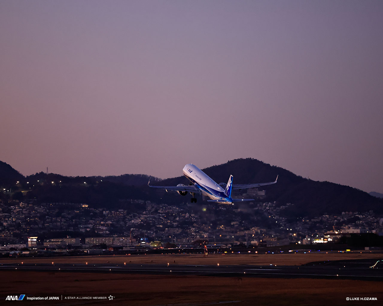 飛行機や空のANAオリジナル壁紙をフリーダウンロード|ANA