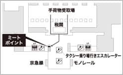 第3旅客ターミナル2階（到着ロビー） 図