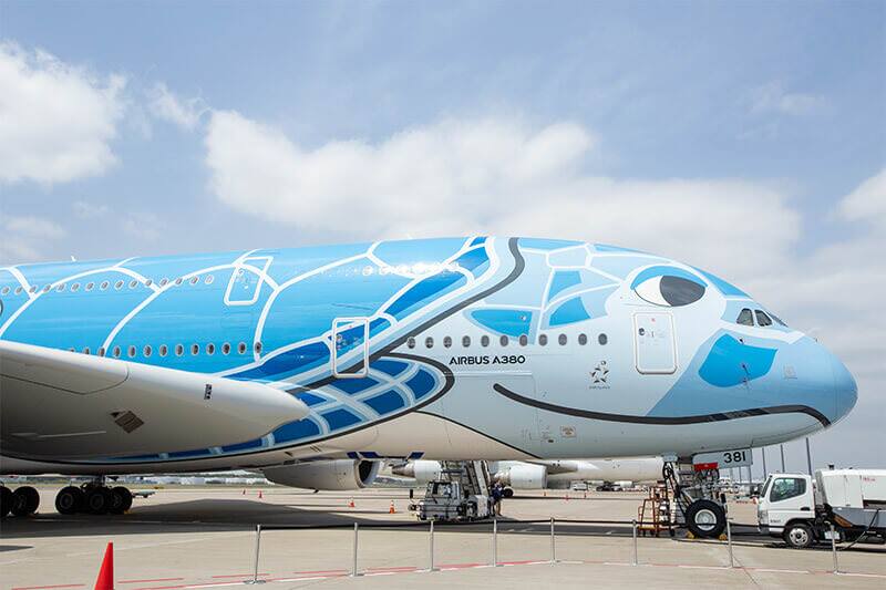 到着前からハワイモードon Ana A380なら 機内から1 ハワイを楽しめる旅になる Ana Travel Life