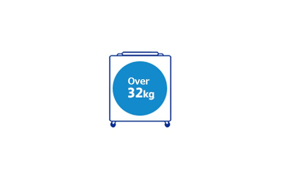 สัมภาระเกิน 32 กก. ต่อรายการ