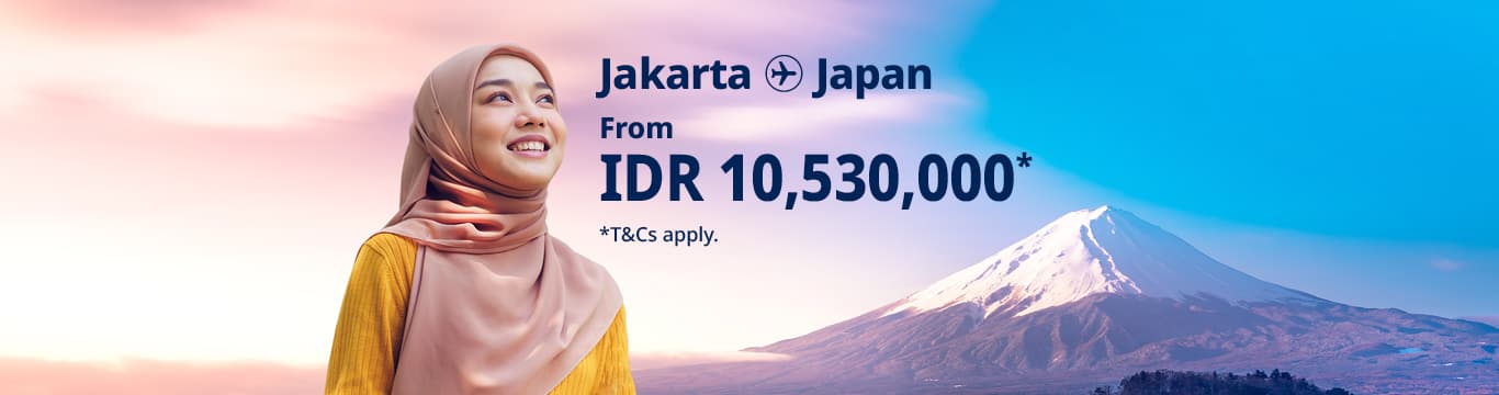 Jakarta - Japan from IDR10,530,000